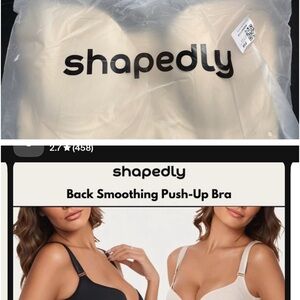 Brand New W Tags 2 Shapedly Bras, Nude n Black 36D